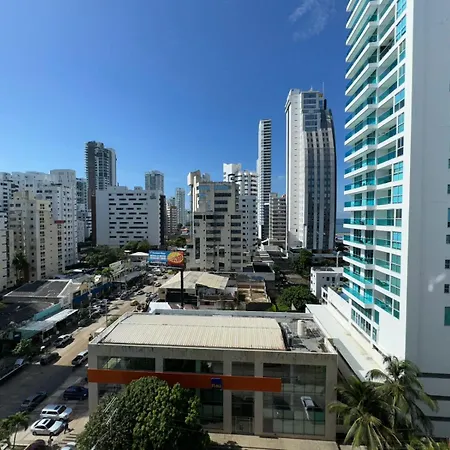 Apartamento Vista Lateral A La Playa By Icdi Cartagena